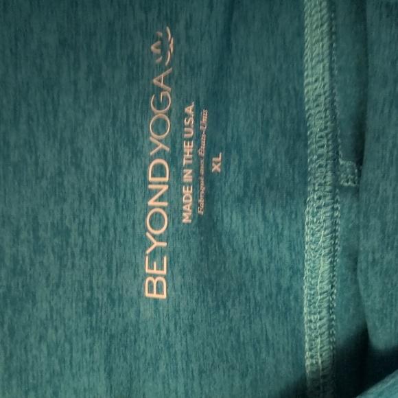 Beyond Yoga Spacedye Caught in Midi High Waist Legging in Cerulean Blue Sz XL - Picture 5 of 7